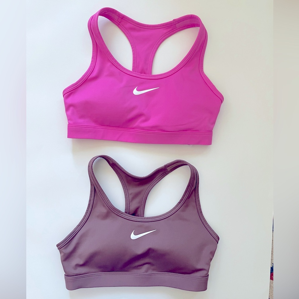 Nike Swoosh Bras.
